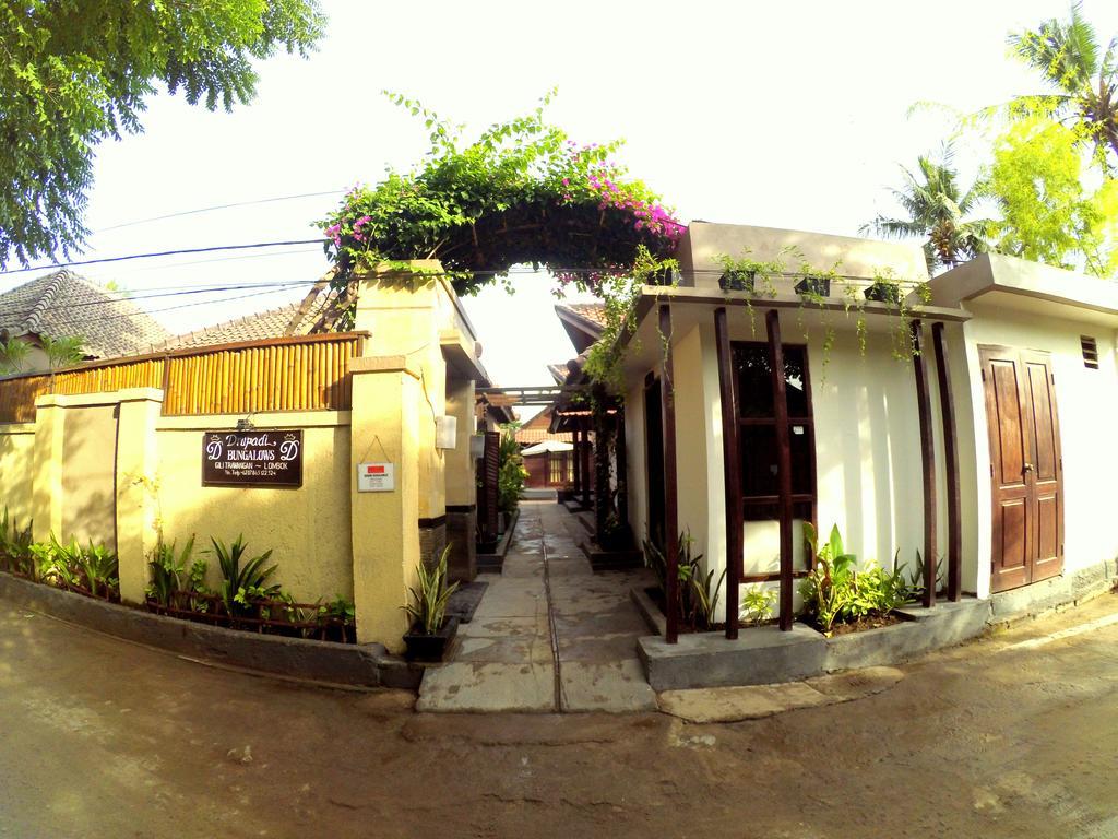 Drupadi Bungalows غيلي تراوانغان المظهر الخارجي الصورة